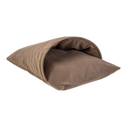 Pet Comfort Cave Kedi Yatağı Kahverengi 65x50cm - Pet Comfort