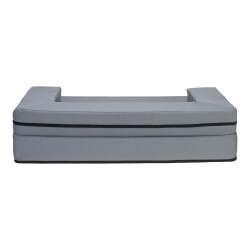 Pet Comfort Gloria Sofa Orthopedik Su Geçirmez Köpek Yatağı, Gri 70x53x8cm - 3
