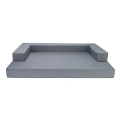 Pet Comfort Gloria Sofa Orthopedik Su Geçirmez Köpek Yatağı, Gri 90x65x8cm - 1