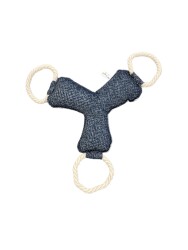 Pet Comfort İpli Bumerang Köpek Oyuncağı Mavi 30cm - Pet Comfort