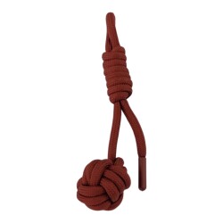 Pet Comfort İpli Kedi Oyuncağı, 100% Pamuk, Bordo 15cm - Pet Comfort