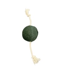 Pet Comfort İpli Top Köpek Oyuncağı Ø10cm, Yeşil 40cm - Pet Comfort
