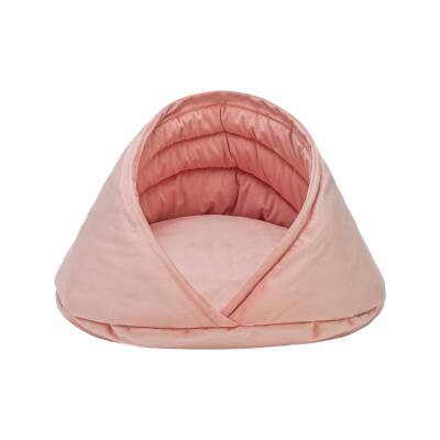 Pet Comfort Oyster Kedi/Köpek Yatağı, Pembe 55x55x32cm - 2