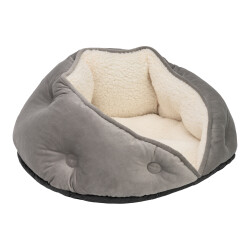 Pet Comfort Paris Kedi ve Köpek Yatağı Gri 60cm - 2