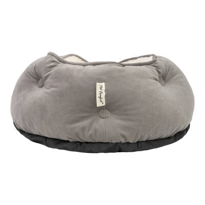 Pet Comfort Paris Kedi ve Köpek Yatağı Gri 60cm - 3