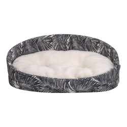 Pet Comfort Porto Köpek Yatağı Siyah-Beyaz 70x55cm - 1