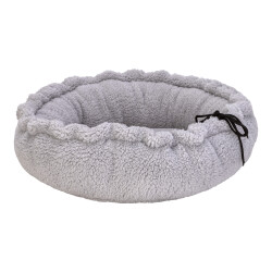 Pet Comfort Sunflower Kedi ve Köpek Yatağı Çift Taraflı Peluş/Peluş 60cm - Pet Comfort