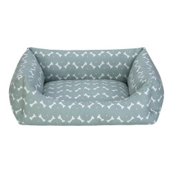 Pet Comfort Uniform Bone Mint-Beyaz Kedi ve Köpek Yatağı M 60x50cm - Pet Comfort