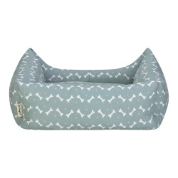 Pet Comfort Uniform Bone Mint-Beyaz Kedi ve Köpek Yatağı M 60x50cm - 3