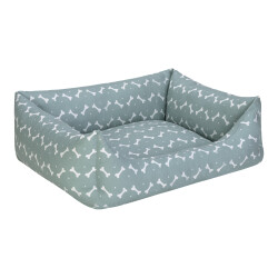 Pet Comfort Uniform Bone Mint-Beyaz Kedi ve Köpek Yatağı M 60x50cm - 2