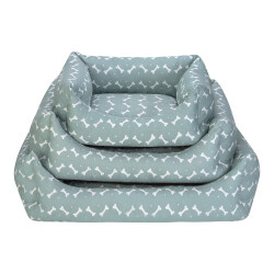 Pet Comfort Uniform Bone Mint-Beyaz Kedi ve Köpek Yatağı M 60x50cm - 4