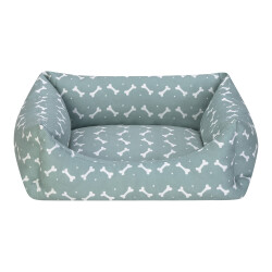 Pet Comfort Uniform Bone Mint-Beyaz Kedi ve Köpek Yatağı S 50x40cm - Pet Comfort