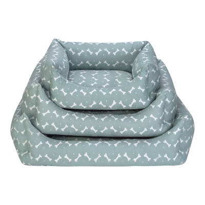 Pet Comfort Uniform Bone Mint-Beyaz Köpek Yatağı L 70x60cm - 4