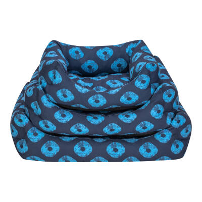 Pet Comfort Uniform Kiss Lacivert-Parliament Köpek Yatağı L 70x60cm - 4