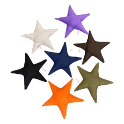 Pet Comfort Yıldız Su Geçirmez Köpek Oyuncağı Turuncu 17cm - Pet Comfort