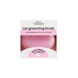 Pet Teezer Pembe Kedi Masaj ve Tarama Fırçası - Pet Teezer