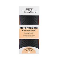 Pet Teezer Tüy Dökülme Karşıtı ve Kir Temizleyici Gri Köpek Fırçası - Pet Teezer