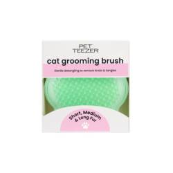 Pet Teezer Yeşil Kedi Masaj ve Tarama Fırçası - Pet Teezer