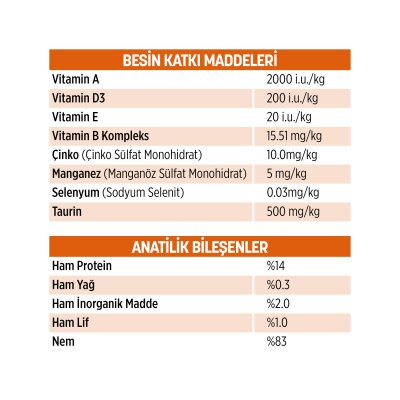 PetzzCats Tavuk Etli Konserve Kedi Maması 85 Gr - 3