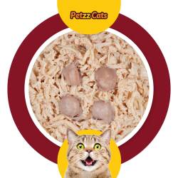 PetzzCats Tavuk & Kalamar Konserve Kedi Maması 85 Gr - 2