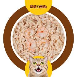 PetzzCats Tavuk & Karides Konserve Kedi Maması 85 Gr - 2