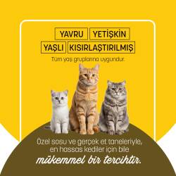 PetzzCats Tavuk & Midye Konserve Kedi Maması 85 Gr - 5