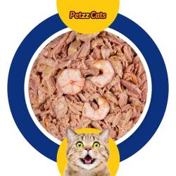PetzzCats Ton Balığı & Karides Konserve Kedi Maması 85 Gr 6 Adet - 2