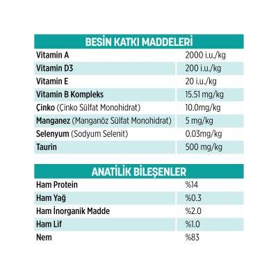 PetzzCats Ton Balığı Konserve Kedi Maması 85 Gr 6 Adet - 3