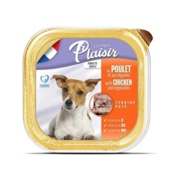 Plaisir Pate Ezme Tavuk Etli Yetişkin Köpek Konservesi 150 gr - Plaisir
