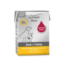 Platinum Ördekli ve Hindili Köpek Yaş Maması 185 Gr - Platinum
