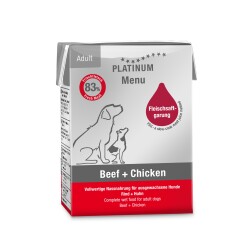 Platinum Sığır Etli ve Tavuklu Köpek Yaş Maması 185 Gr - Platinum