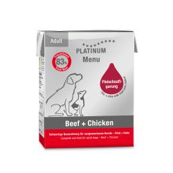 Platinum Sığır Etli ve Tavuklu Köpek Yaş Maması 375 Gr - Platinum