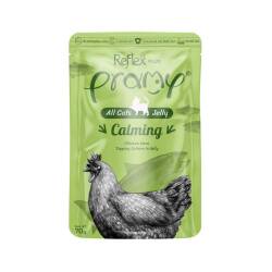 Pramy Calming Jelly Tavuk Etli Somonlu Yetişikin Kedi Konserve Maması 70 gr - Pramy