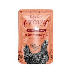Pramy İmmunıty Kedilerde Bağışıklık Sisitemi Gelişimi İçin Tavuk Havuç Ve Balkabaklı Kedi Konserve Maması 70 gr - Pramy