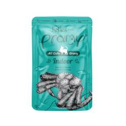 Pramy İndoor Ev Kedileri İçin Yengeçli Ton Balıklı Yetişikin Kedi Konserve Maması 70 gr - Pramy