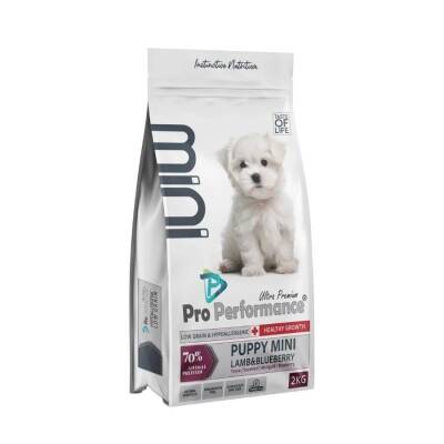 Pro Performance Mini Irk Kuzulu ve Yaban Mersinli Yavru Köpek Maması 2 Kg - 1