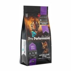Pro Performance Ultra Premium Mother&Baby Kuzu Etli ve Pirinçli Anne Yavru Kedi Maması 2 kg - Properformance