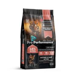 Pro Performance Ultra Premium Mother&Baby Somonlu ve Pirinçli Anne Yavru Kedi Maması 15 kg - Properformance