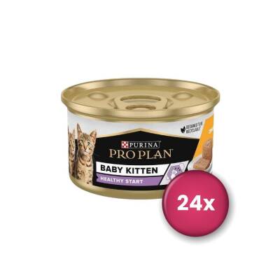 Pro Plan Baby Kitten Yavru Kedi Konserve Maması 85 gr X 24 Adet - 1