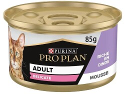 Pro Plan Delicate Hindili Hassas Seçici Kedi Konservesi 85 gr - Pro Plan