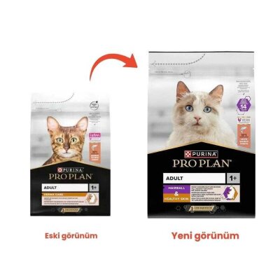 Pro Plan Hairball Tüy Yumağı Kontrolü Somonlu Kedi Maması 10 Kg