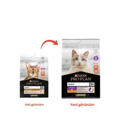 Pro Plan Hairball Tüy Yumağı Kontrolü Somonlu Kedi Maması 3 kg - 2