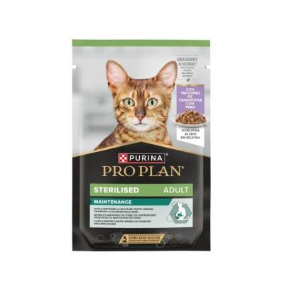 Pro Plan Jelly Pouch Hindi Etli Kısırlaştırılmış Yetişkin Kedi Konservesi 85 gr - 1