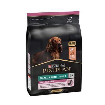 Pro Plan Sensitive Skin Somonlu Küçük Irk Yetişkin Köpek Maması 3 kg - 2