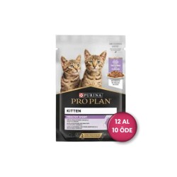 Pro Plan Pouch Sos İçinde Hindili Yavru Kedi Konservesi 85 gr (12 AL 10 ÖDE) - Pro Plan