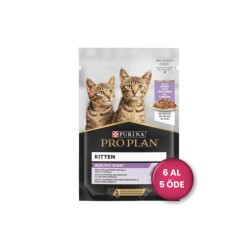 Pro Plan Pouch Sos İçinde Hindili Yavru Kedi Konservesi 85 gr (6 AL 5 ÖDE) - Pro Plan