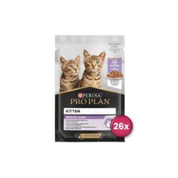 Pro Plan Pouch Sos İçinde Hindili Yavru Kedi Konservesi 85 gr X 26 Adet - Pro Plan