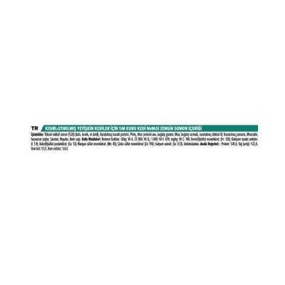 Pro Plan Sterilised Kısırlaştırılmış Kediler İçin Somonlu Kedi Maması 10 kg + 2 kg - 3
