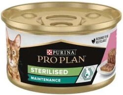 Pro Plan Sterilised Somonlu Yetişkin Kedi Konservesi 85 gr - Pro Plan