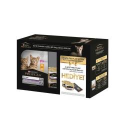Pro Plan Tavuklu Pirinçli Yavru Kedi Maması 1,5 kg + 2 Adet Kitten Konserve Hediyeli - Pro Plan